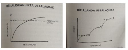 Bir Alışkanlıkta ve Alanda Ustalaşmak Grafik — Atomik Alışkanlıklar