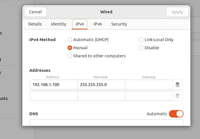 Network Config