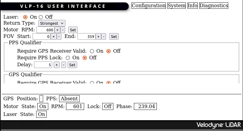 VLP-16 GUI