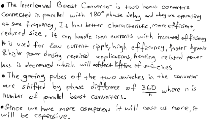 Interleaved Step-Up(Boost Converter)