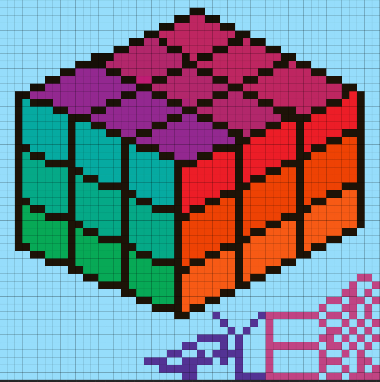 Pixel Cube